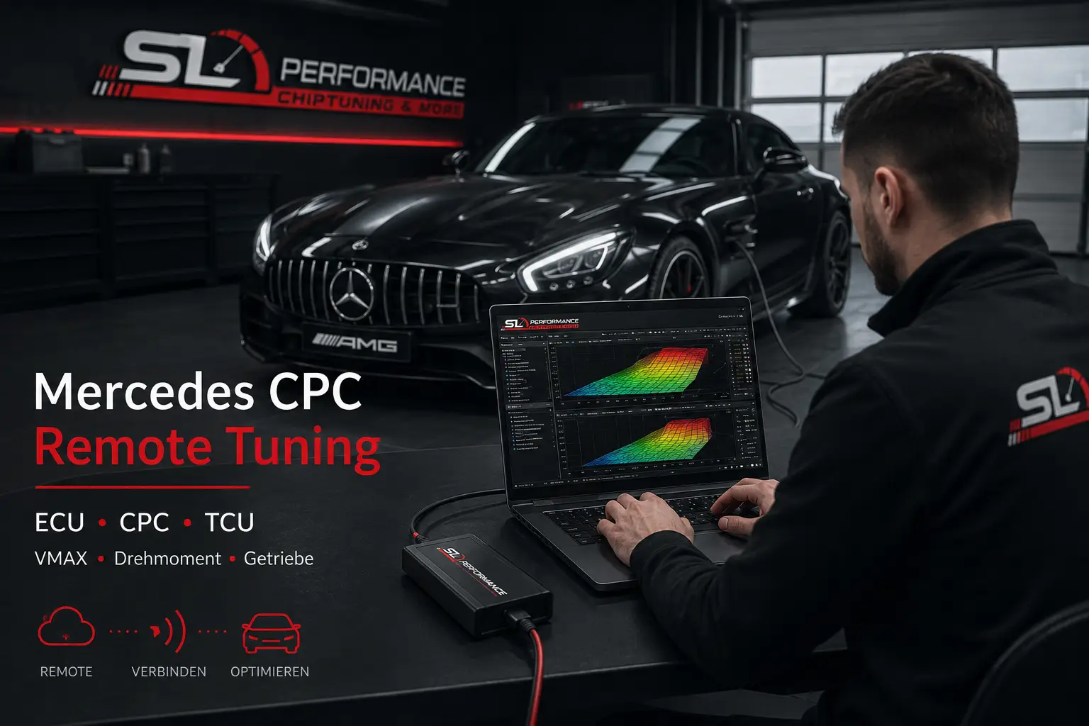 CPC Tuning und Softwareoptimierung bei SL Performance