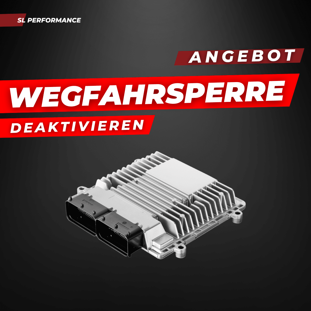 Steuergerät für die Bearbeitung einer Wegfahrsperre