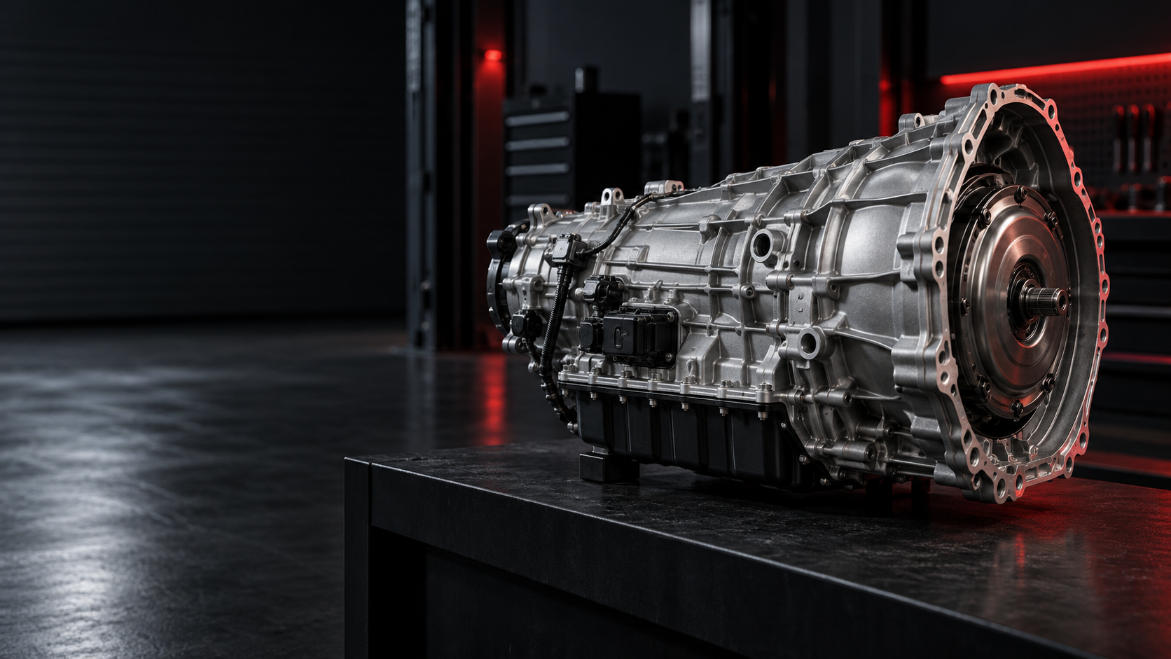 Automatikgetriebe als technisches Motiv für die ZF-8HP-Abstimmung